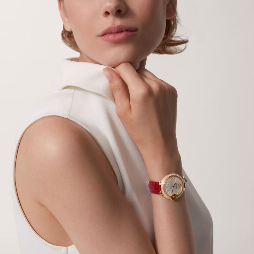 Ballon bleu de cartier rose gold on sale